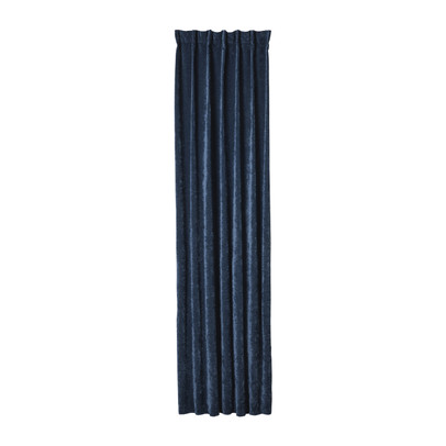 Gordijn chenille – blauw – 140×250 cm